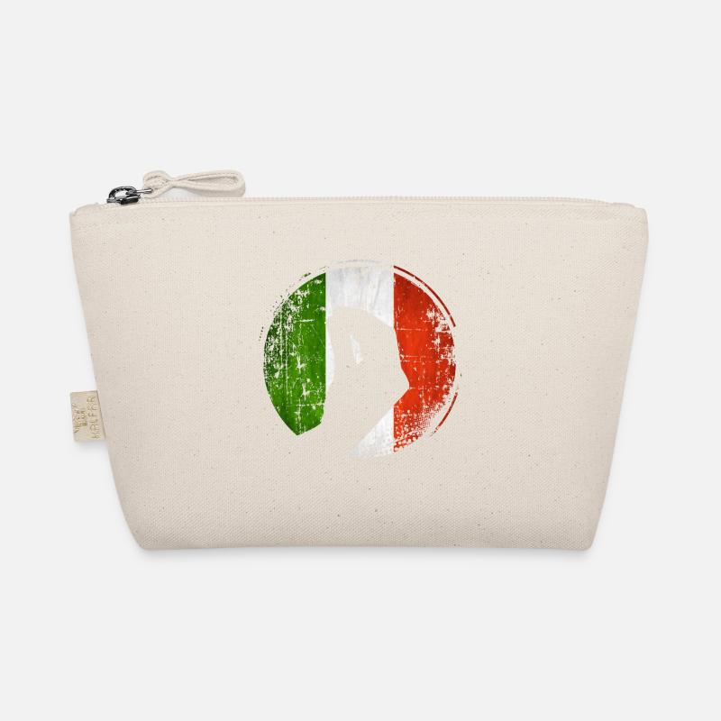 Italian flag with typical hand gesture Organic Pouch