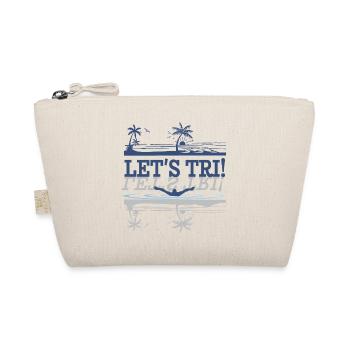 Triathlon - Let's Tri! - Organic Pouch - nature - Front