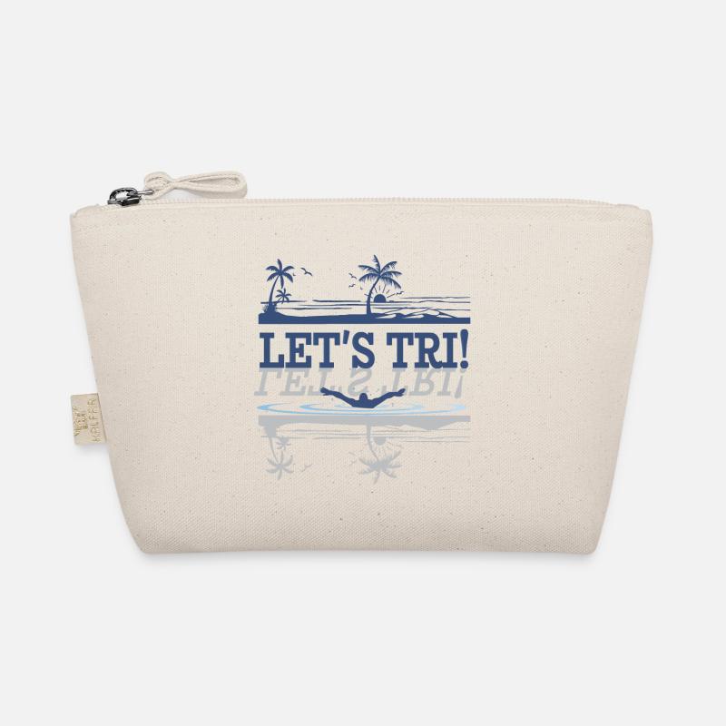 Triathlon - Let's Tri! Organic Pouch