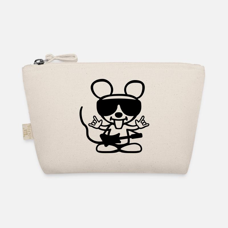 Coole Rock Maus Bio-Täschchen