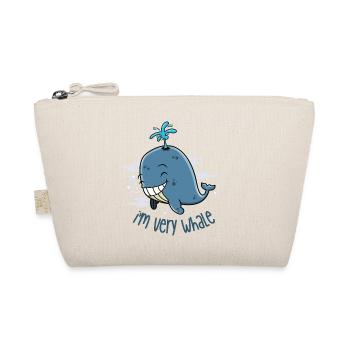 I'm very whale - Organic Pouch - nature - Front