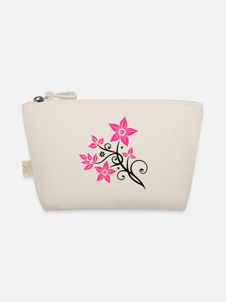 Belle fleurs en filigrane. Élément floral. - Trousse biologique - nature - Devant
