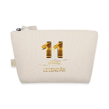 11 Jahre Legendär - Bio-Täschchen - Natur - Vorne