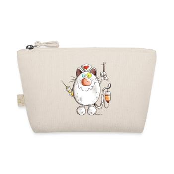 Nurse Cat With Heart - Cartoon - Gift - Nurses - Organic Pouch - nature - Front