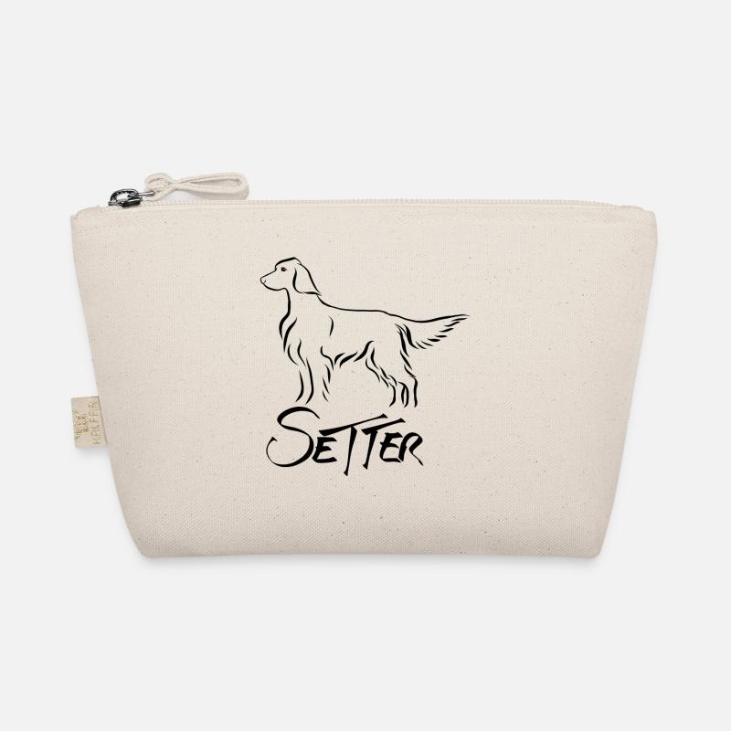 Setter stehend Bio-Täschchen