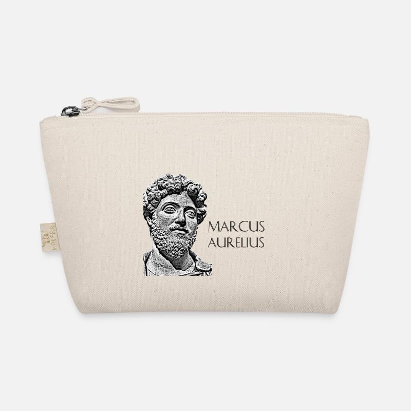 Caesar font Marcus Aurelius Organic Pouch