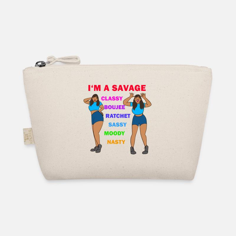 I'm a savage Organic Pouch
