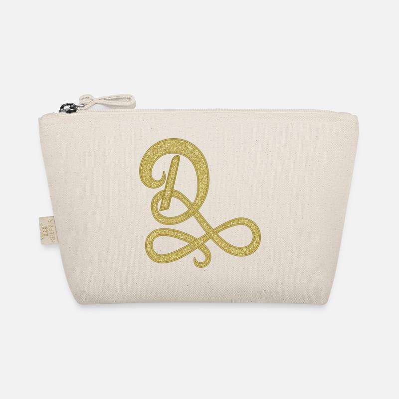 D - or, lettre, alphabet, monogramme Trousse biologique