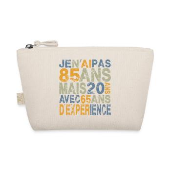 je n'ai pas 85 ans, anniversaire 85 ans - Trousse biologique - nature - Devant