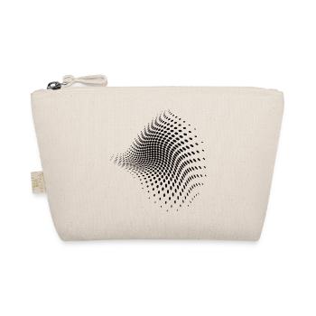 Optical illusion pattern shapes geometry gift - Organic Pouch - nature - Front