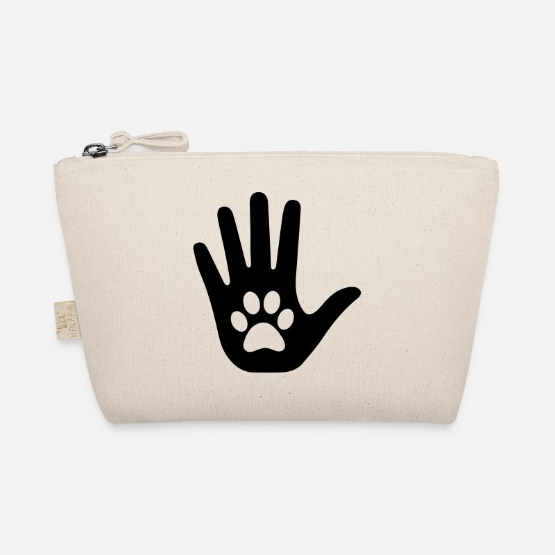 Hand with paw Organic Pouch