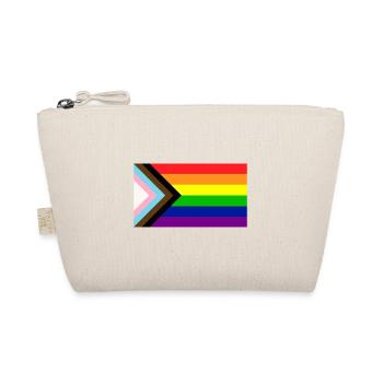 Gay pride flag - Organic Pouch - nature - Front