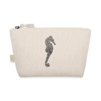 Sea horse seahorse - Organic Pouch - nature - Front