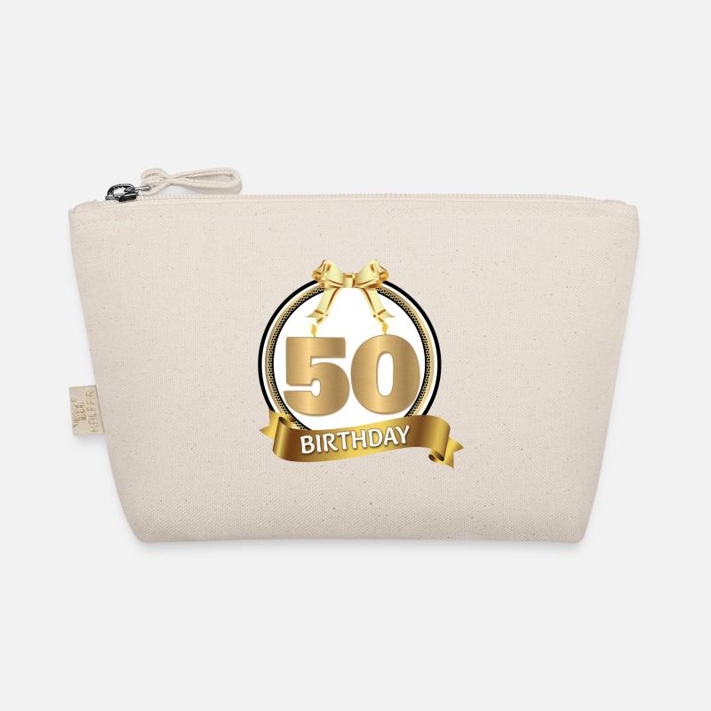 50. Geburtstag Bio-Täschchen