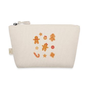 Biscuits de Noël mignons homme et femme en pain d'épice - Trousse biologique - nature - Devant