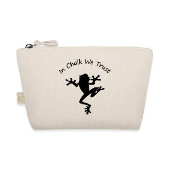 Bouldering Escalade Boulder Frog In Chalk We Trust - Trousse biologique - nature - Devant