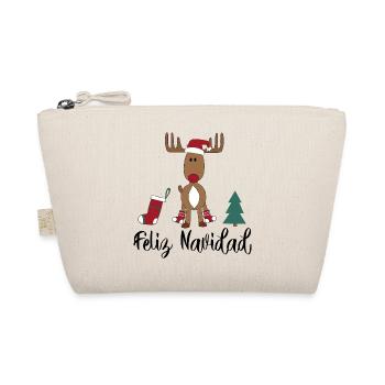 Christmas spanish - Organic Pouch - nature - Front