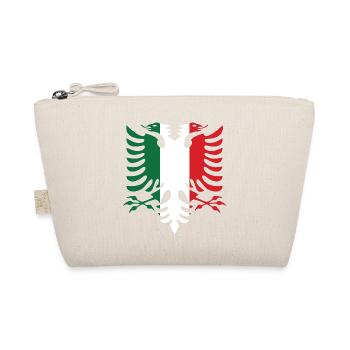 Albanie Italie Drapeau - Trousse biologique - nature - Devant