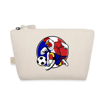 France Coq football fan - Trousse biologique - nature - Devant
