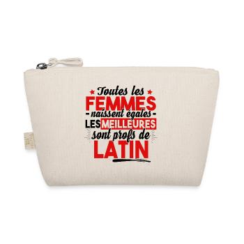 Prof Professeur Latin Métier Citations Noël - Trousse biologique - nature - Devant