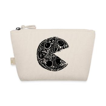 Pizza Partnershirt Slice Valentines Day pour le noir - Trousse biologique - nature - Devant