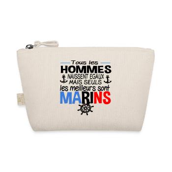 Marin Marine Skipper Métier Cadeau Humour Mer - Trousse biologique - nature - Devant