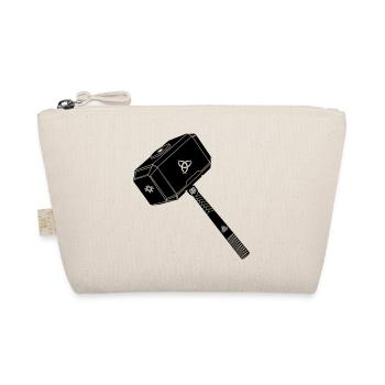 Marteau de thor Thor s avec symboles vikings - Trousse biologique - nature - Devant
