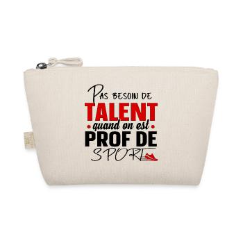 Prof de Sport Professeur Métier Cadeau Humour - Trousse biologique - nature - Devant