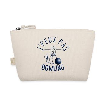 J'peux pas J'ai Bowling - Trousse biologique - nature - Devant
