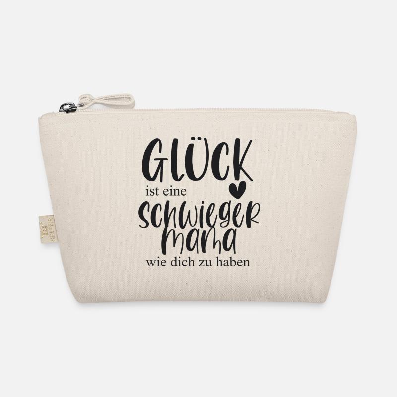Schwiegermama Schwiegermutter Geschenk Danke - Bio-Täschchen - Natur