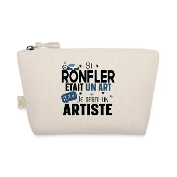 Ronfler Artiste Dormir Cadeau Humour Ronflement - Trousse biologique - nature - Devant