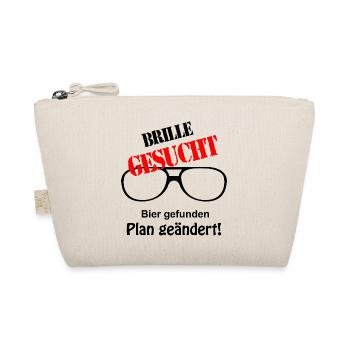 Brille gesucht - Bio-Täschchen - Natur - Vorne