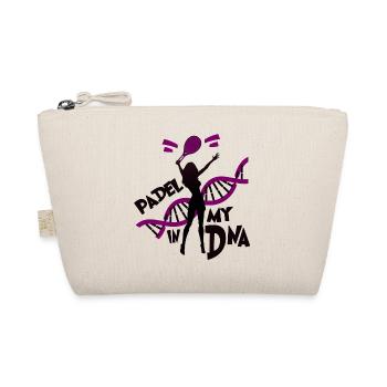 padel padel-tennis padel-girl paddel padel-dna - Bio-Täschchen - Natur - Vorne