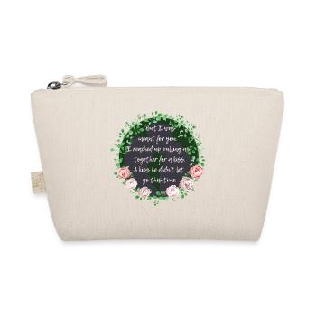 Rose Hathaway Quote-Vampire Academy Richelle Mead - Organic Pouch - nature - Front