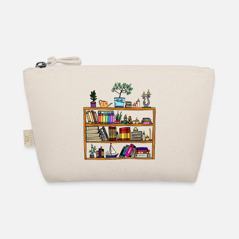 Bookcase Organic Pouch