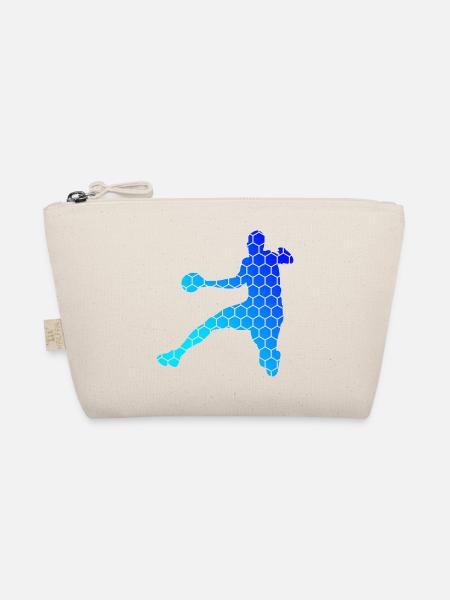 Handballspieler Handballspielen Handballer - Bio-Täschchen - Natur