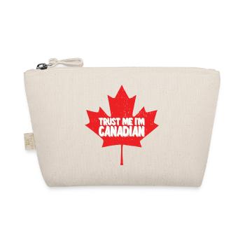 Trust Me, I Am Canadian - Organic Pouch - nature - Front