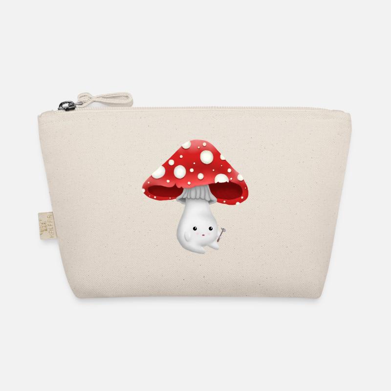 Cute mushroom T#02 - Bio-Täschchen - Natur
