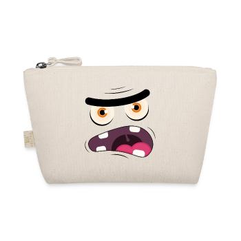 Monster Face 1 - Organic Pouch - nature - Front