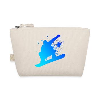 Snowboarders hommes snowboard snowboard femmes - Trousse biologique - nature - Devant