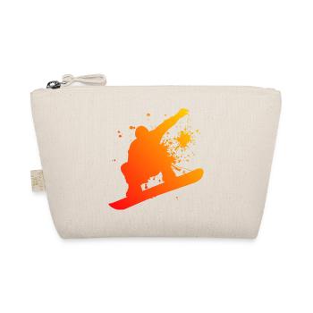 Mesdames sports d'hiver snowboard snowboard hommes - Trousse biologique - nature - Devant