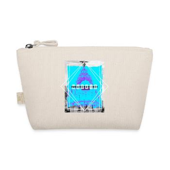 Madrid Spain City Skyline Home Love Holidays - Organic Pouch - nature - Front