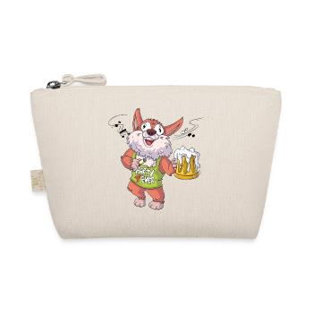 Party Dog / Dogs Party - Organic Pouch - nature - Front