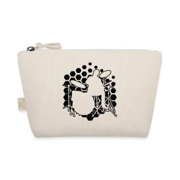 Women's Men's Drummer Drummer - Organic Pouch - nature - Front