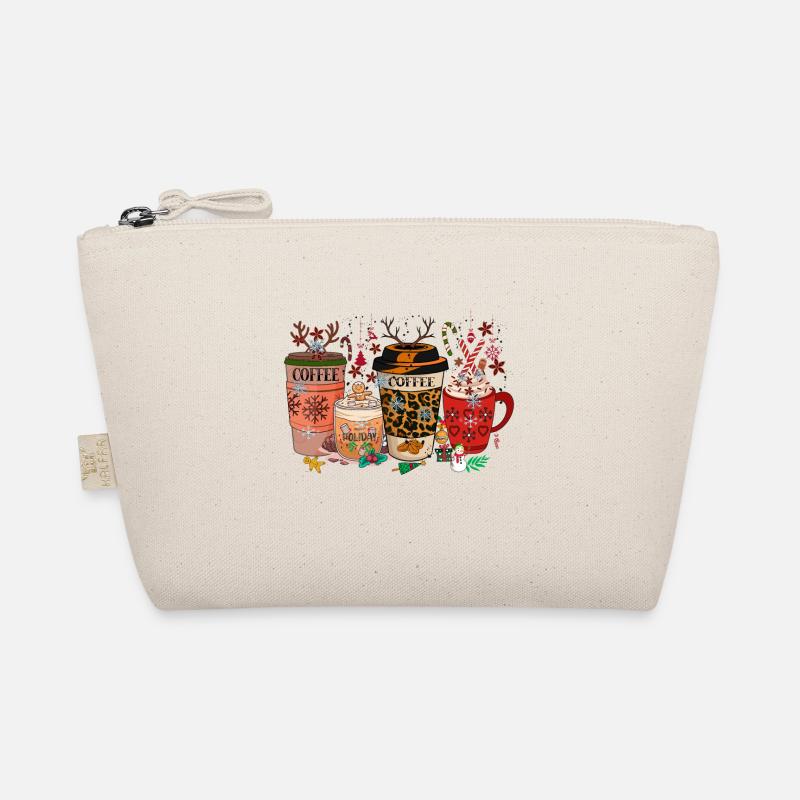 Weihnachtskaffee, Weihnachtsfeier, Weihnachtsstimmung Bio-Täschchen