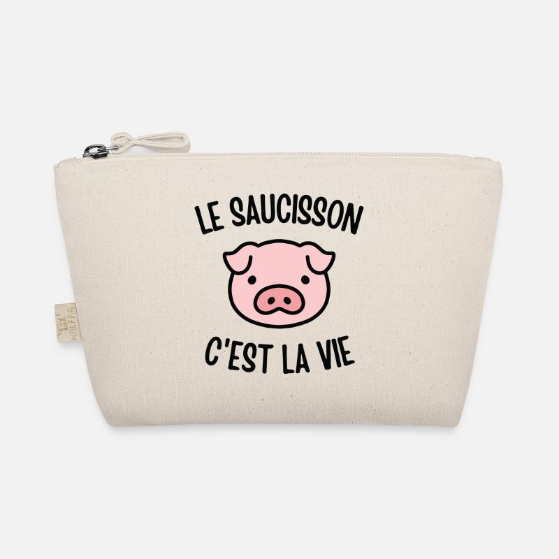 Le saucisson c'est la vie - Trousse biologique - nature