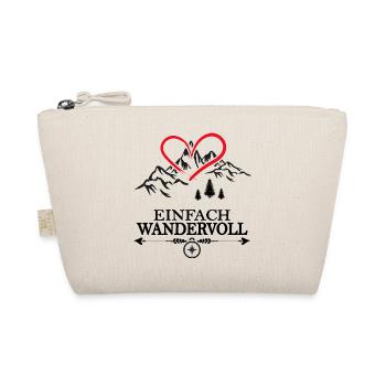 mountain hiking full hike servus alpin - Organic Pouch - nature - Front