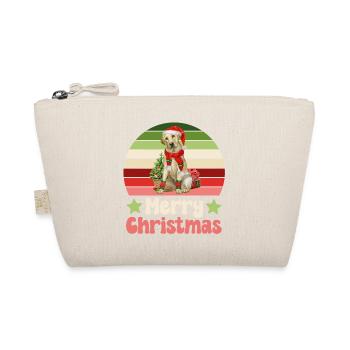 Labrador Christmas - Organic Pouch - nature - Front