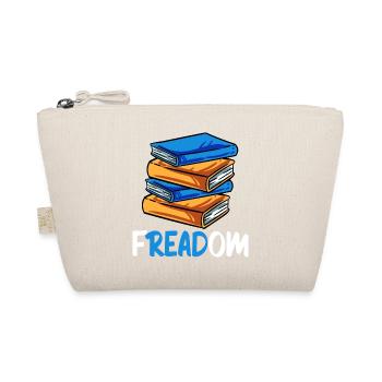 Bücher Lesen Buch Bücherwurm Buchnerd Roman - Bio-Täschchen - Natur - Vorne