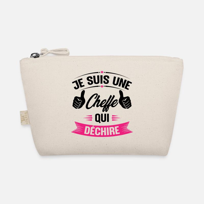 Je suis une cheffe qui déchire - Trousse biologique - nature